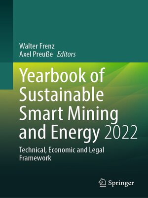 cover image of Yearbook of Sustainable Smart Mining and Energy 2022